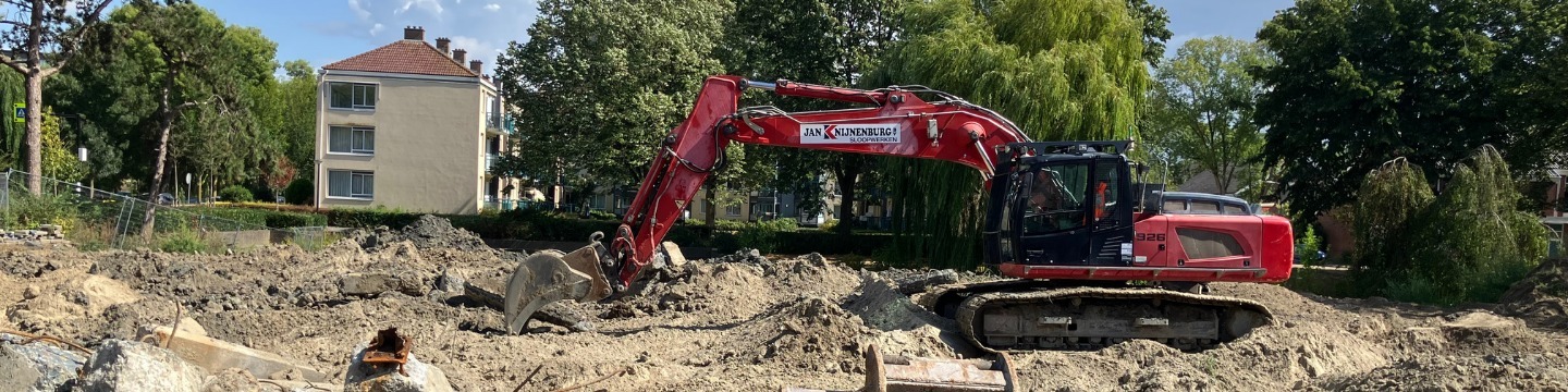 Sloopwerkzaamheden voormalige Marimbahal