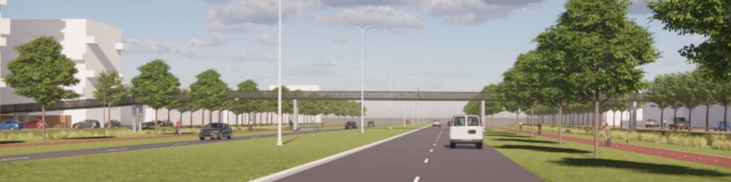 Voetgangersbrug RijswijkBuiten