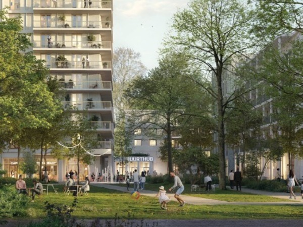 Impressie Kessler Park in aanbouw