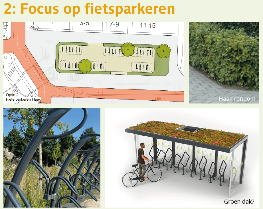 Focus op fietsparkeren