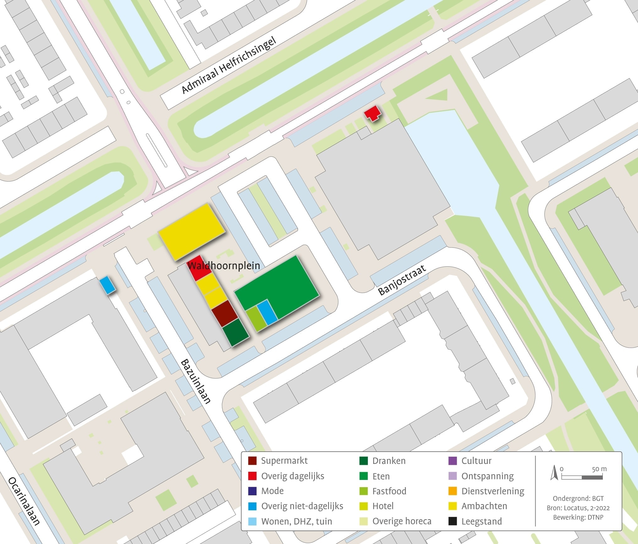 Voorzieningen Waldhoornplein
